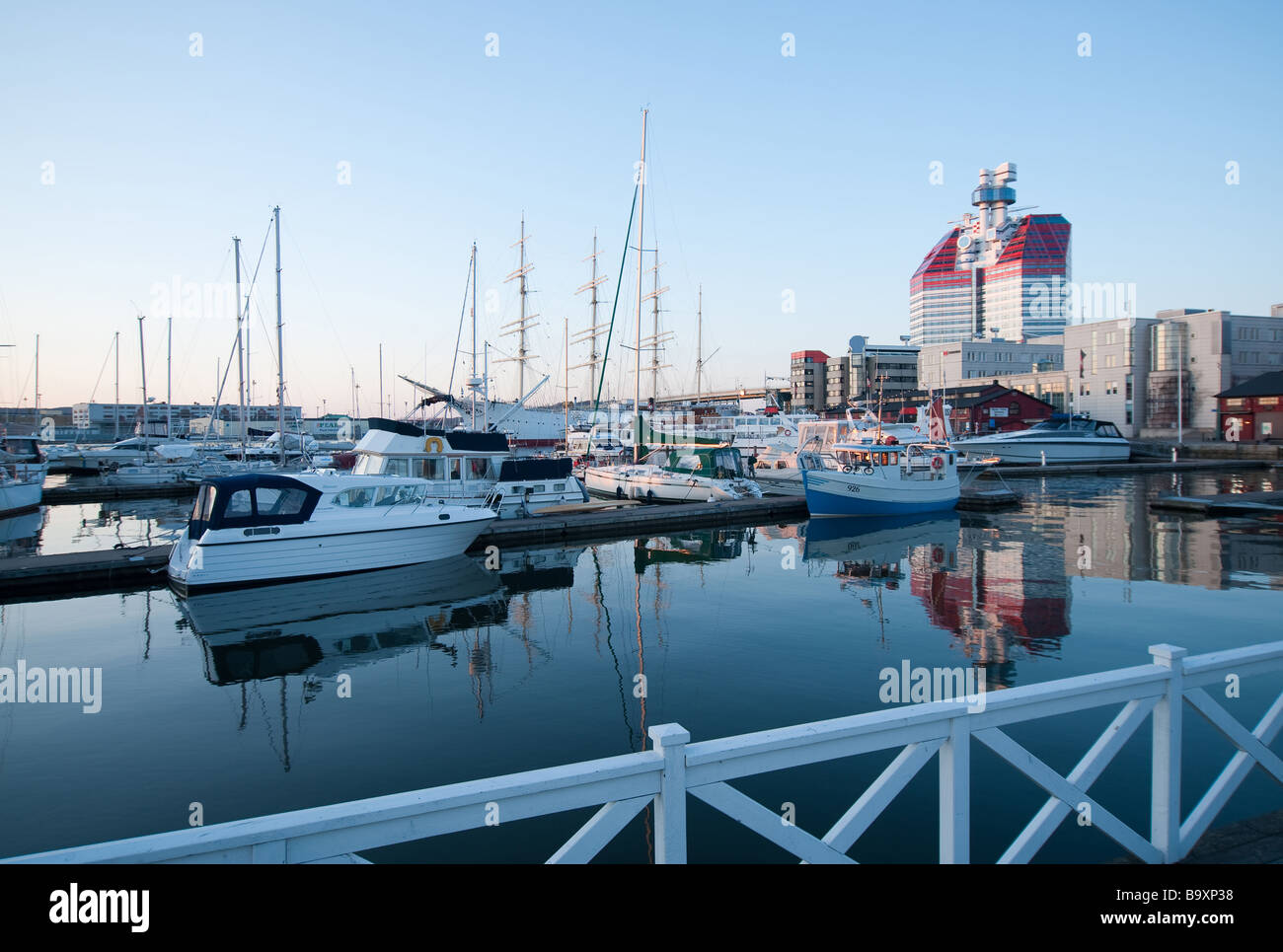 Marina and Lilla Bommen in central Gothenburg, Sweden Stock Photo Alamy