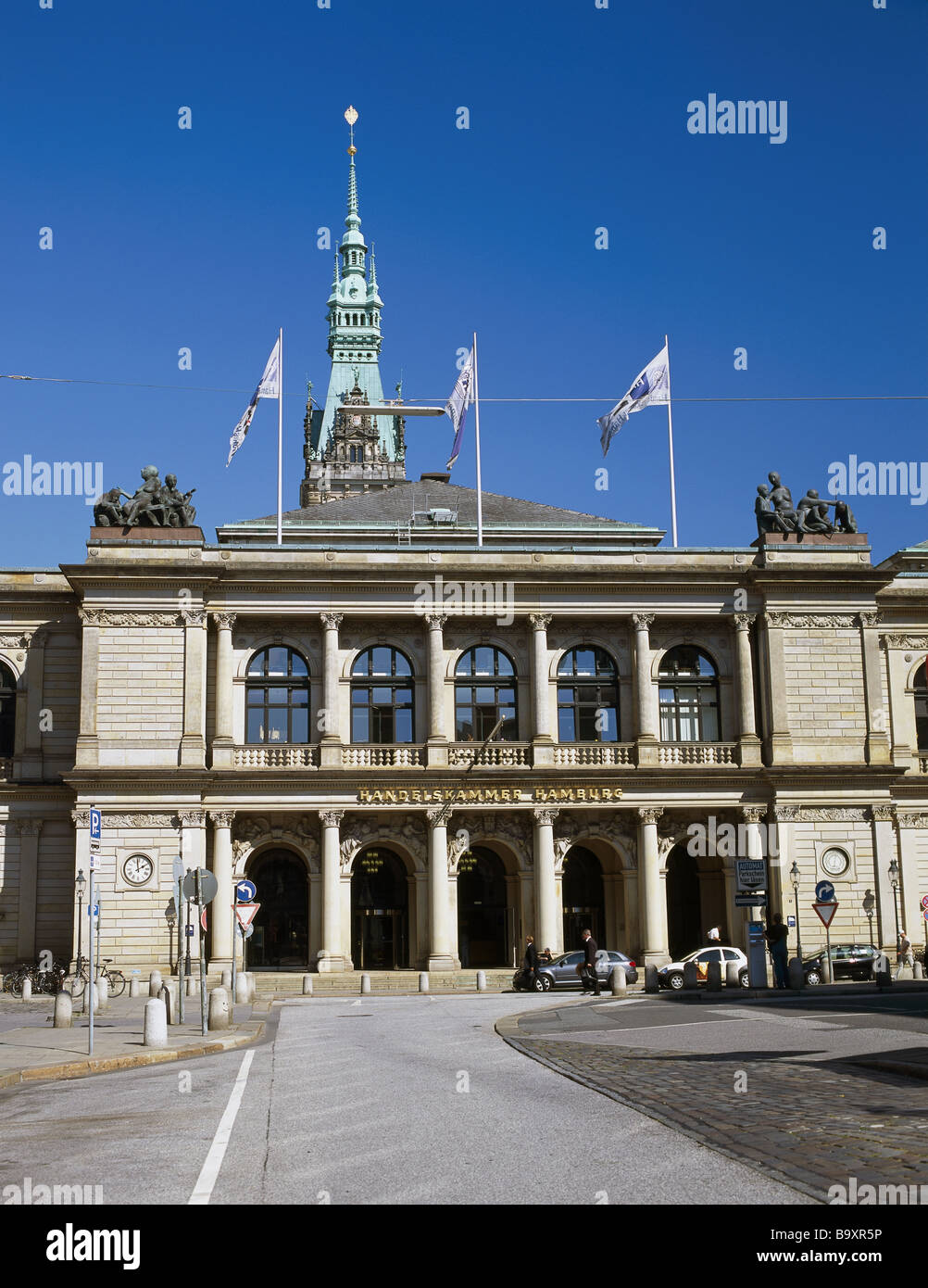 Hamburg stock exchange building hi-res stock photography and images - Alamy