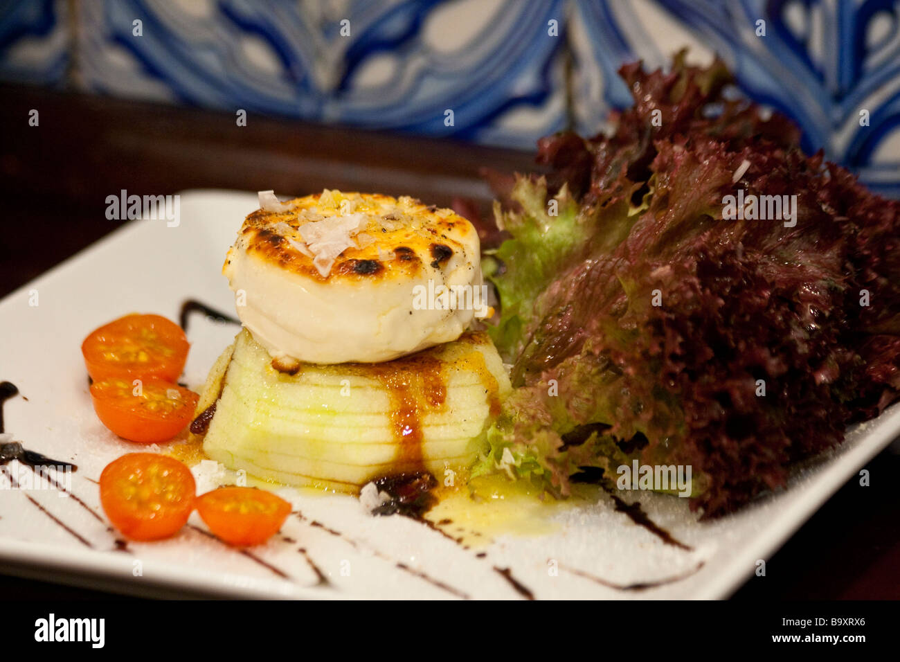 Quesadilla Tapa at Bar Europa in Seville Spain Stock Photo
