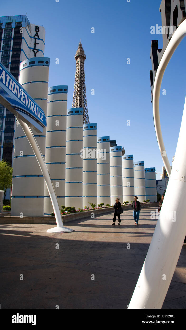 Bally's monorail station Clearance