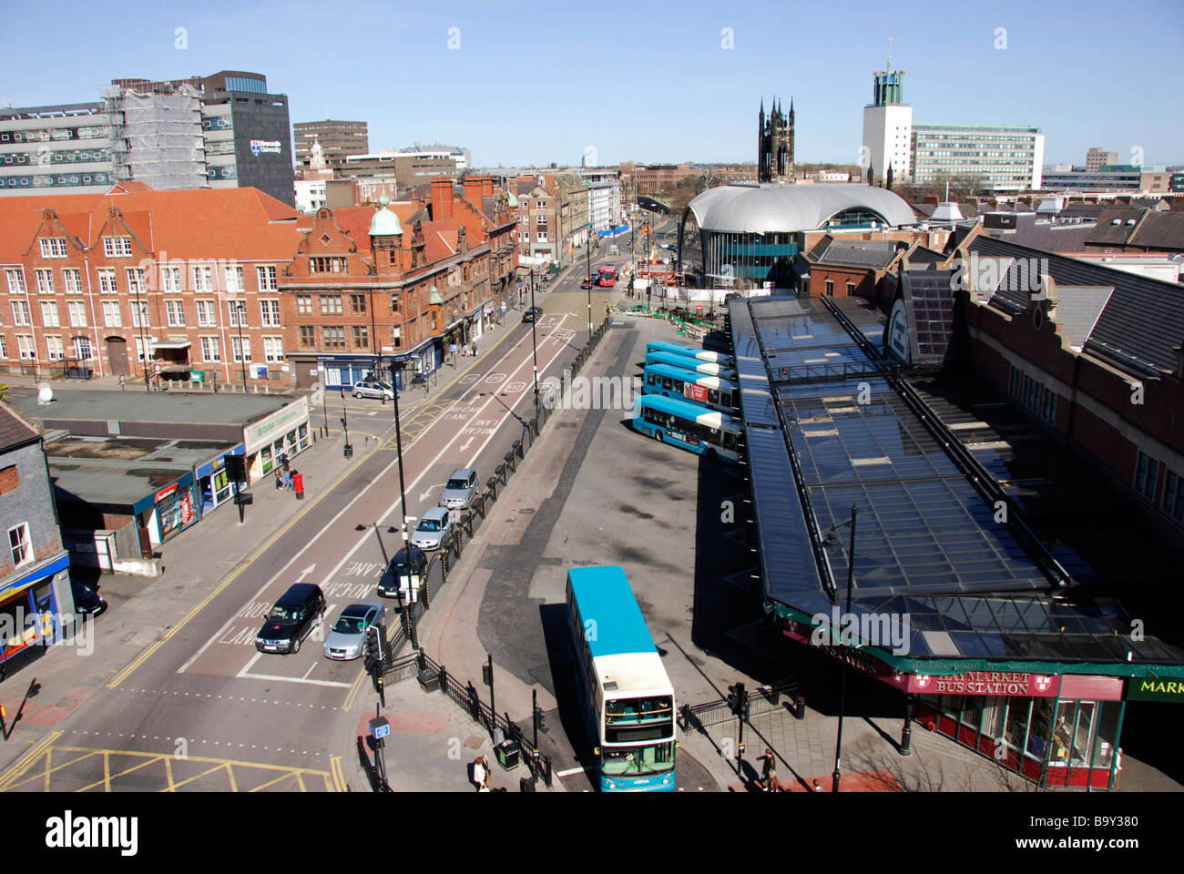 Newcastle bus hires stock photography and images Alamy