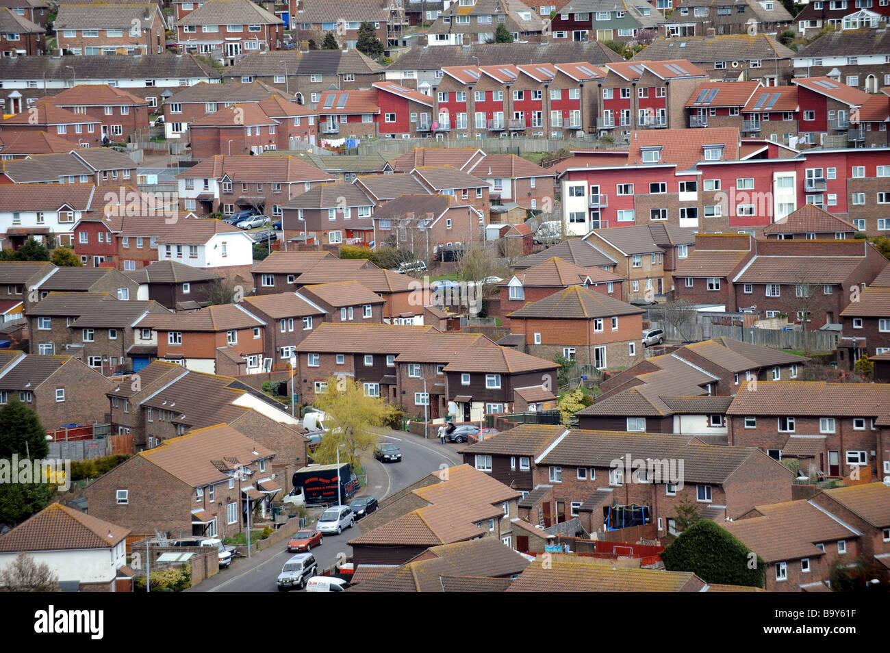 The Whitehawk housing estate in Brighton East Sussex UK Stock Photo Alamy