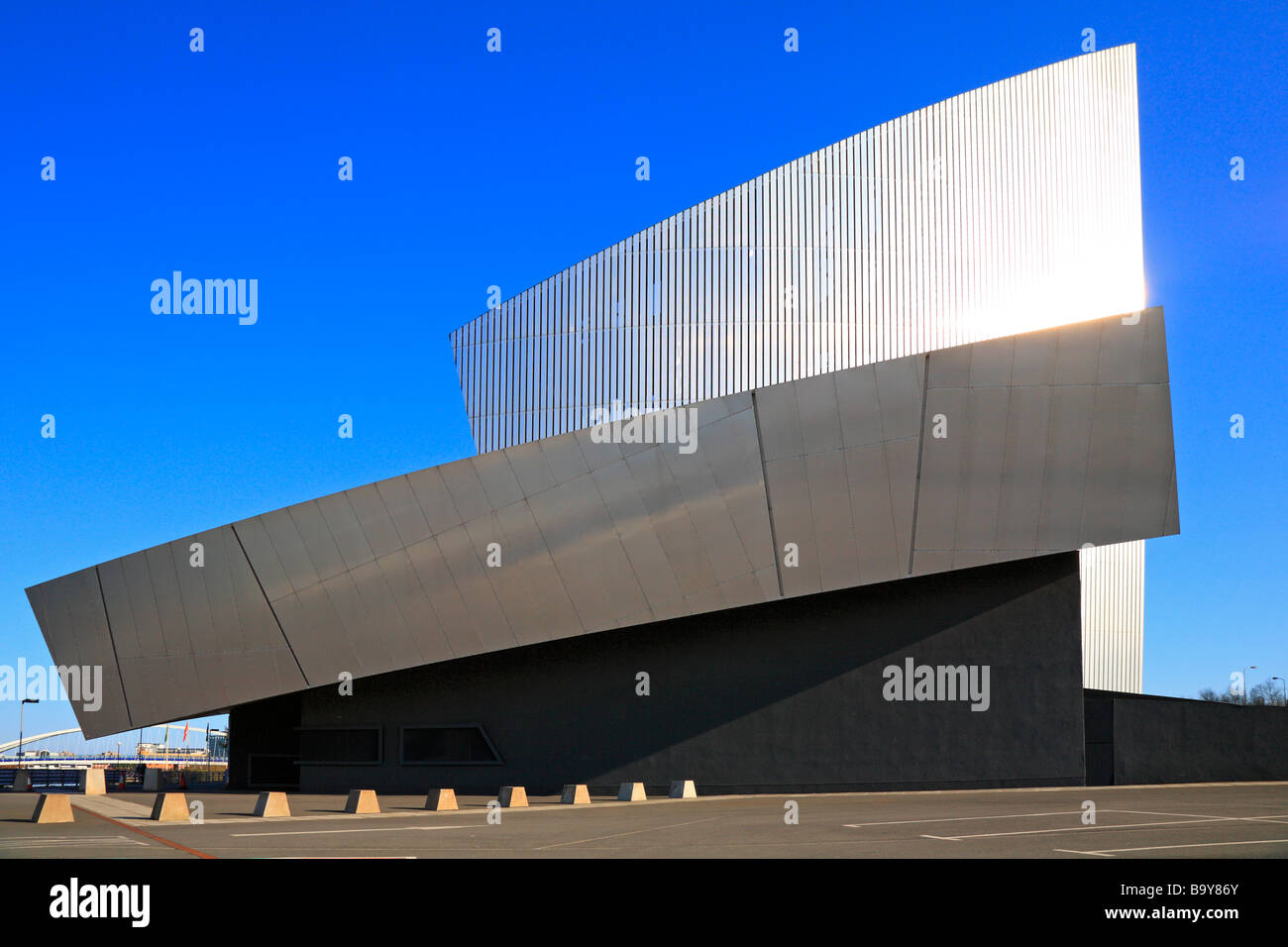 Imperial War Museum North, Salford Quays, Manchester, Lancashire, England, UK. Stock Photo