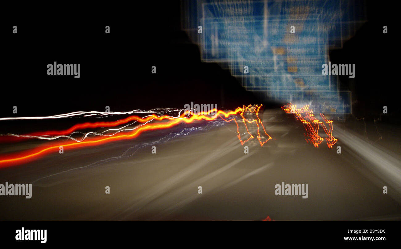 Streaks of light vision hi-res stock photography and images - Alamy