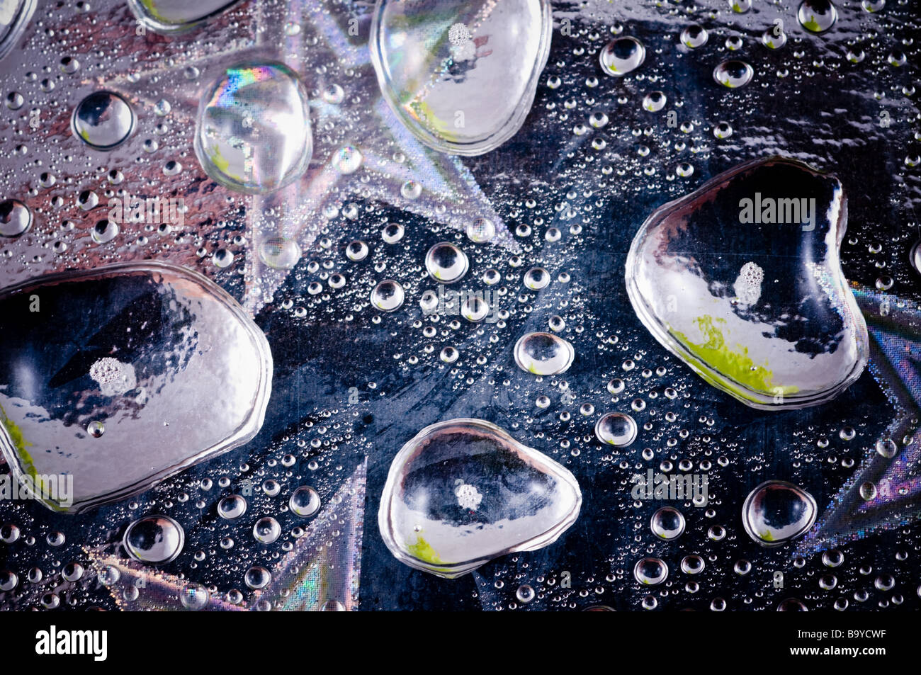 Rain drops on glass Background Stock Photo - Alamy