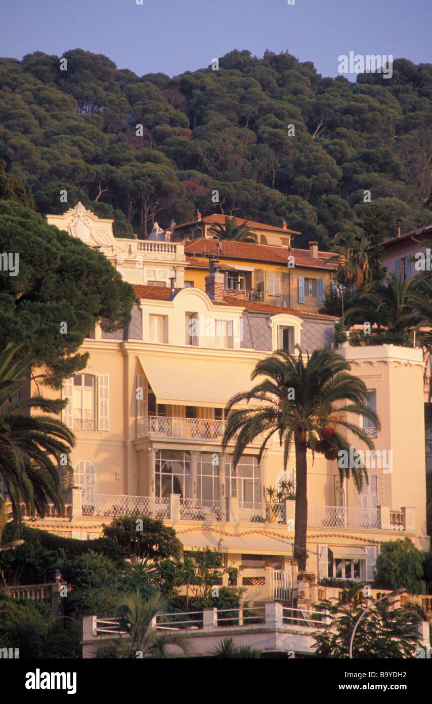 Villas, Nice, Cote d Azur, France Stock Photo Alamy