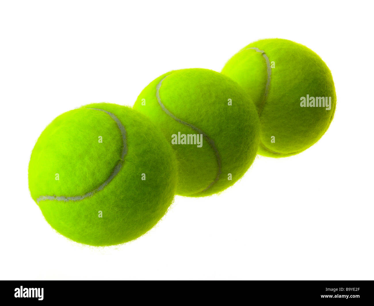 tennis balls Stock Photo