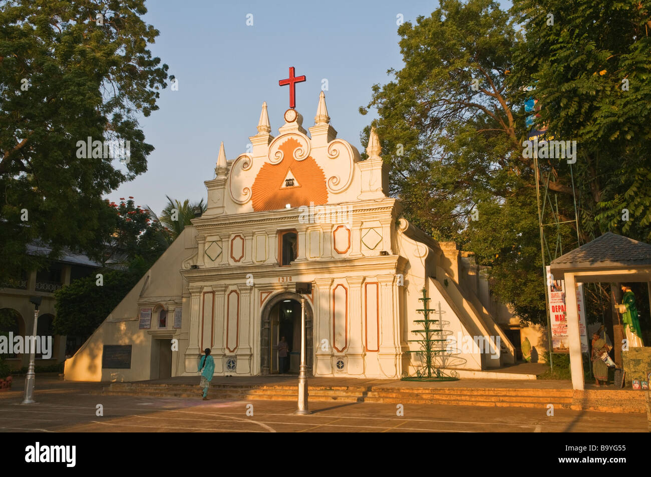 Luz Church Chennai Tamil Nadu India Stock Photo
