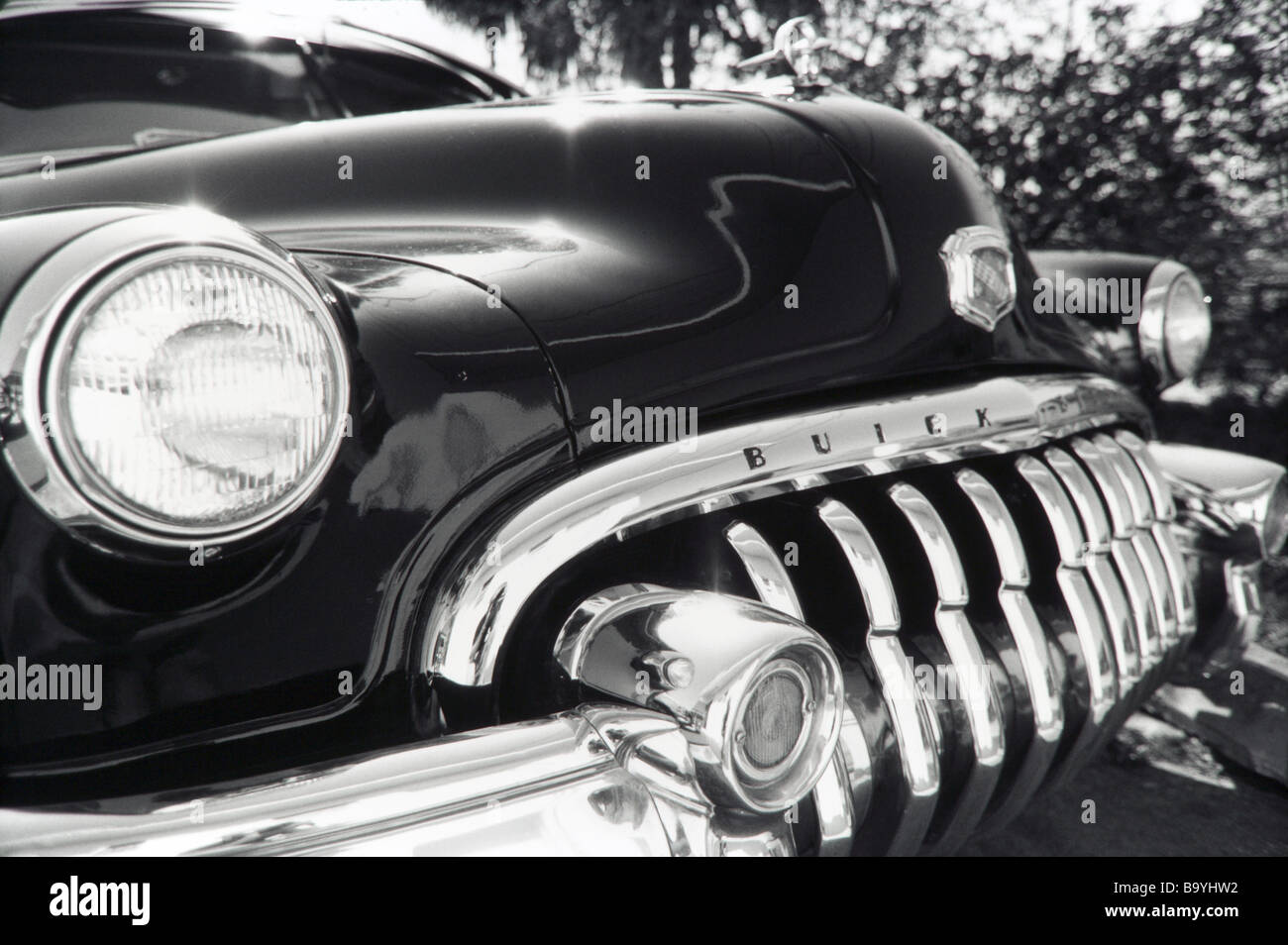 Classic Car Club, 1950s Buick Stock Photo