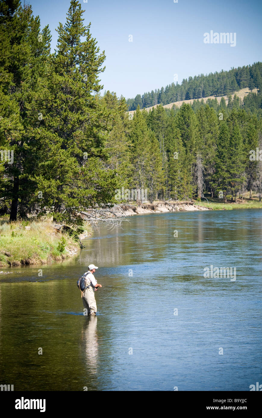 Yellowstone fishing river hires stock photography and images Alamy