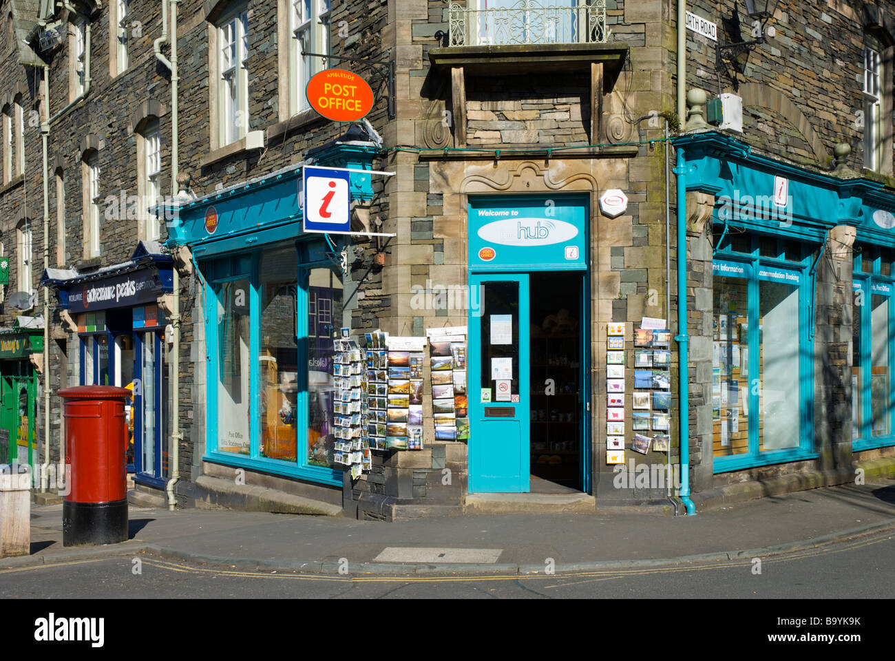 Post Office and Tourist Information Centre in Ambleside, Lake Stock