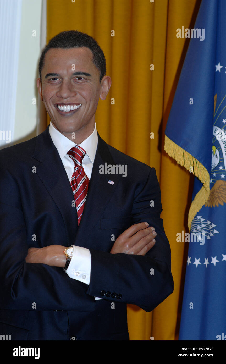 President Barack Hussein Obama Stock Photo