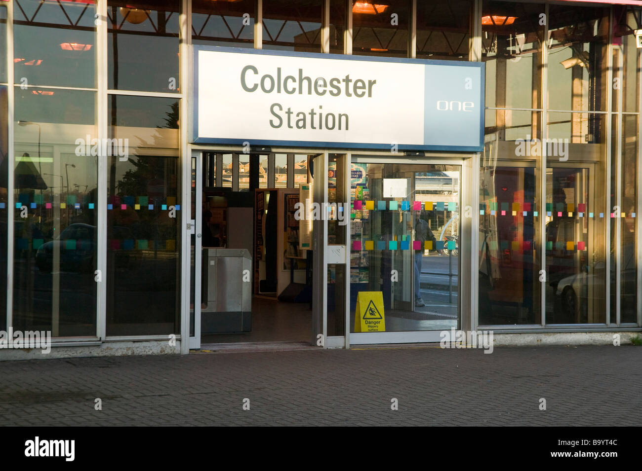 Colchester railway station Stock Photo Alamy