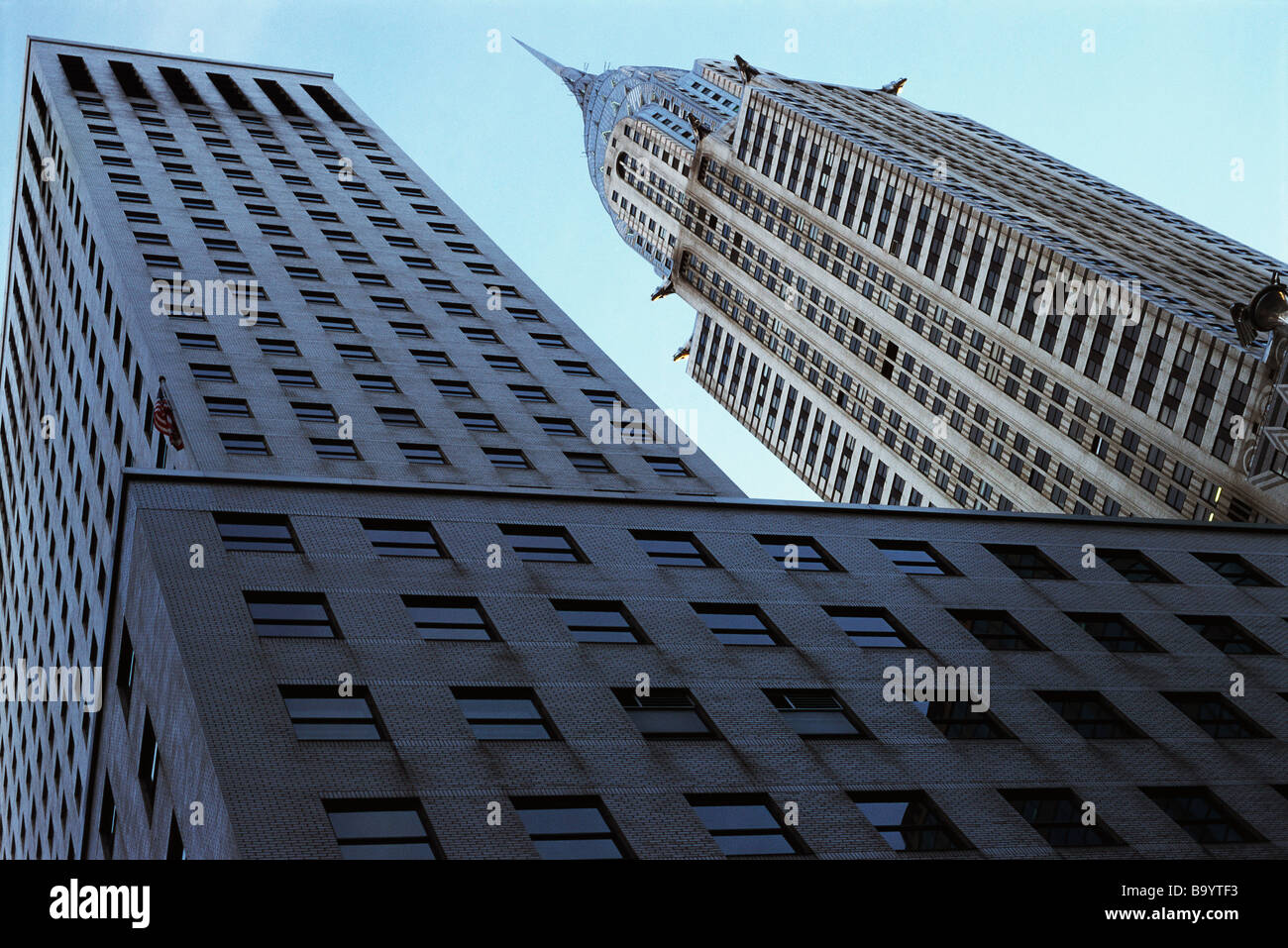 United States, New York City, Manhattan, Chrysler Building, low angle view Stock Photo