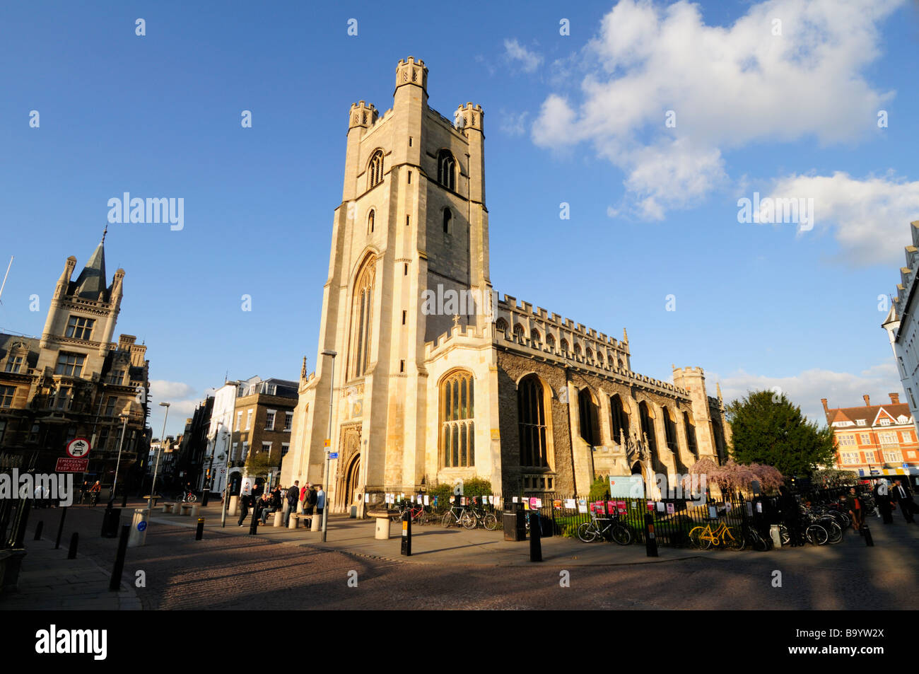 Great St Marys Church Cambridge Stock Photo