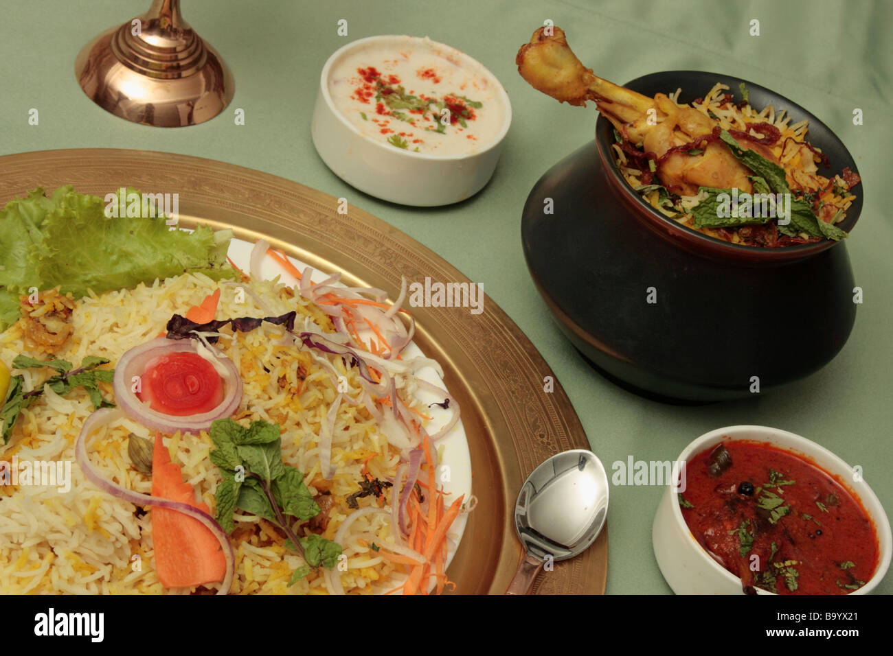 Biryani is an Indian rice dish made with rice and spices, usually its a ...