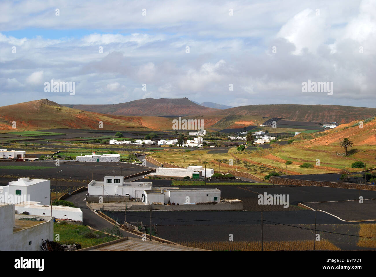 Los Valles, Northern Lanzarote, Canary Islands, Spain Stock Photo