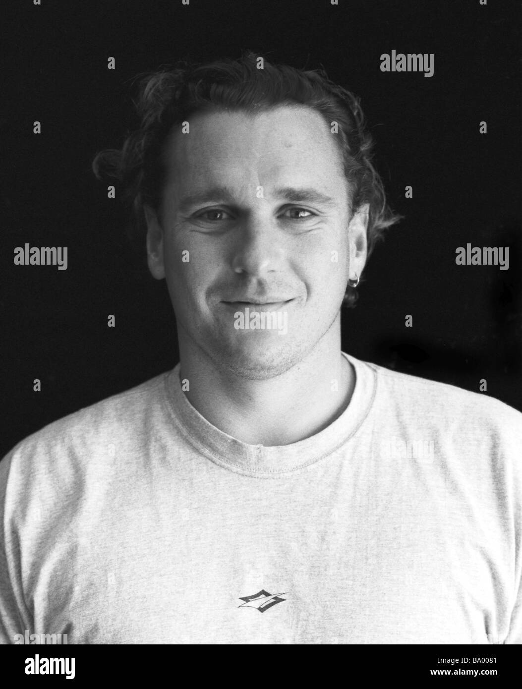 Portraits of athletes Black and White Stock Photos & Images - Alamy