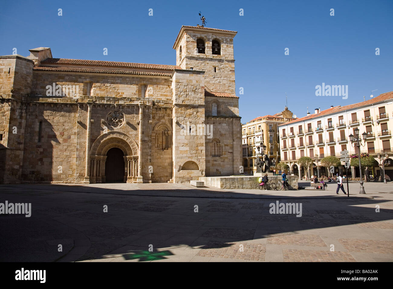 Romanesque Church of San Juan de Puerta Nueva in Zamora Castilla León Spain Stock Photo