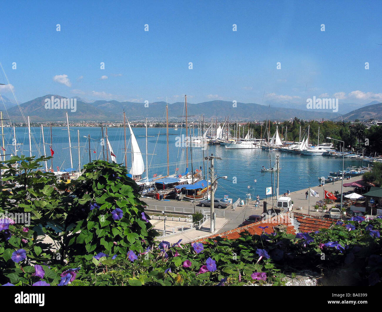 Fethiye Harbour, Turkey Stock Photo - Alamy