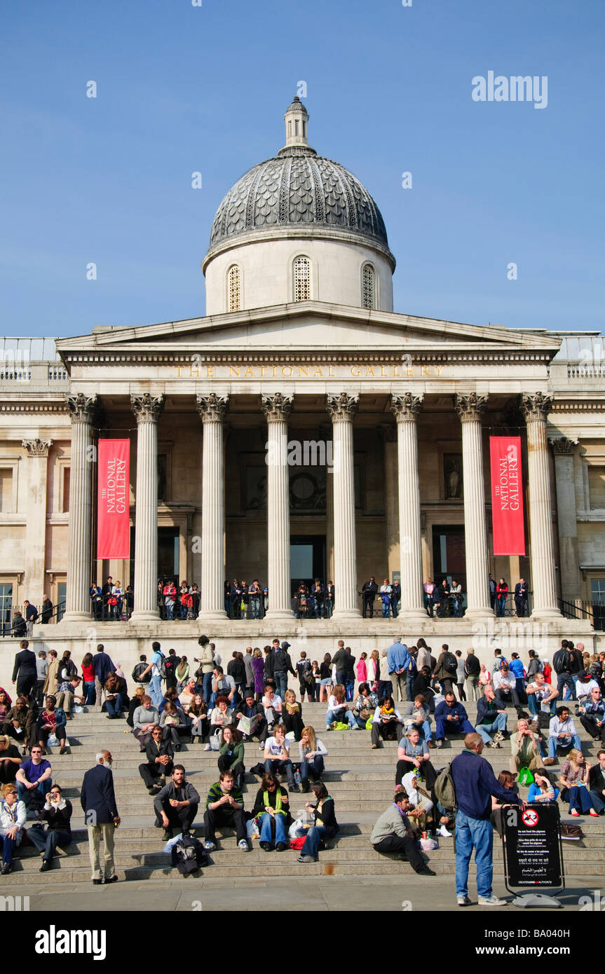 Trafalgar Square Stock Photo