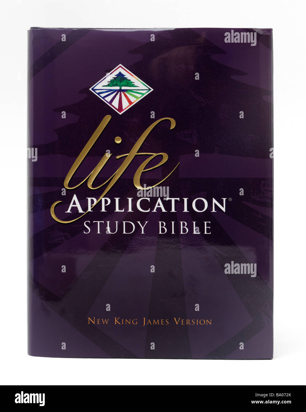 Study Bible Life Application New King James Version Stock Photo