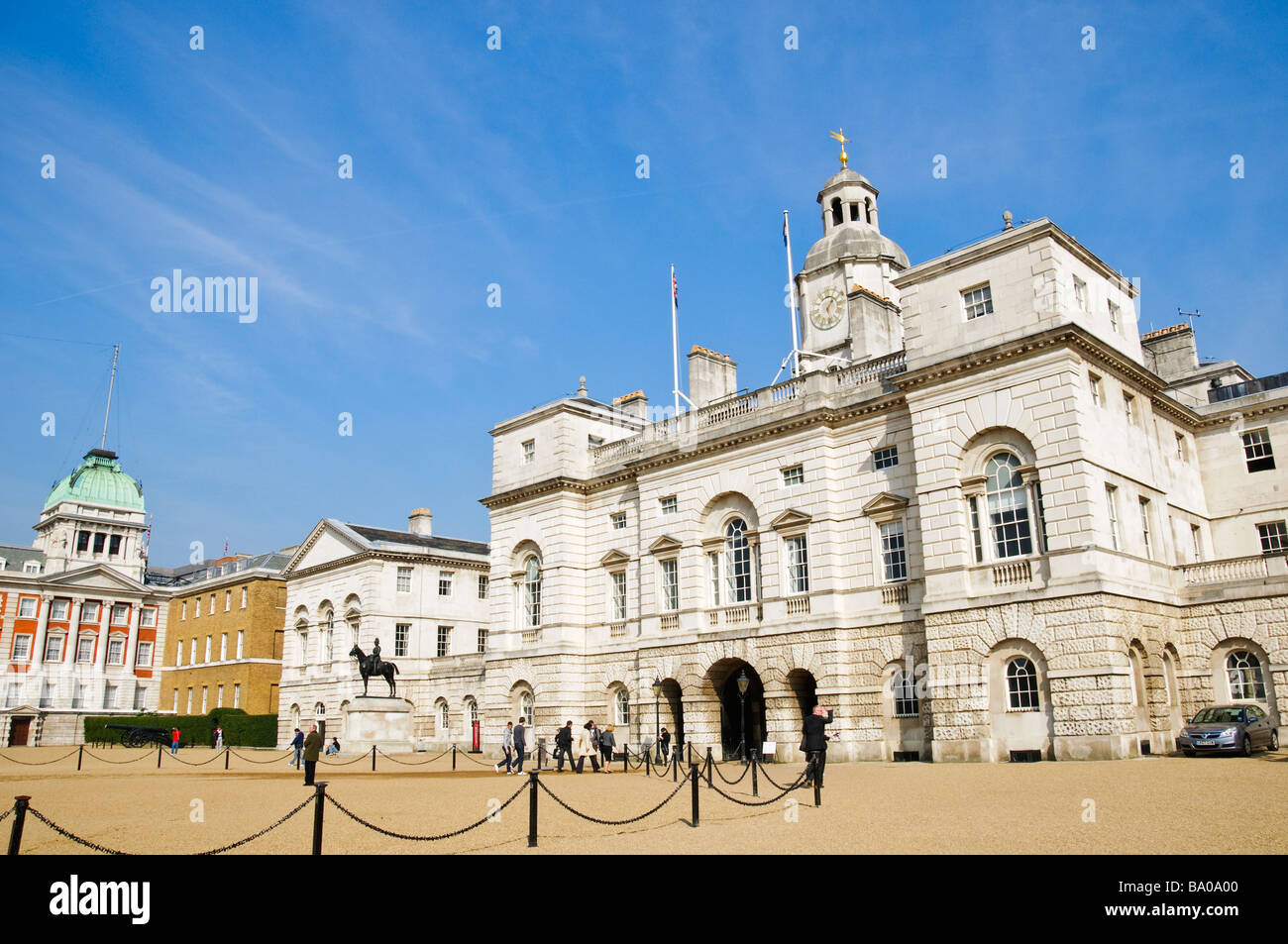 Whitehall, London. Stock Photo