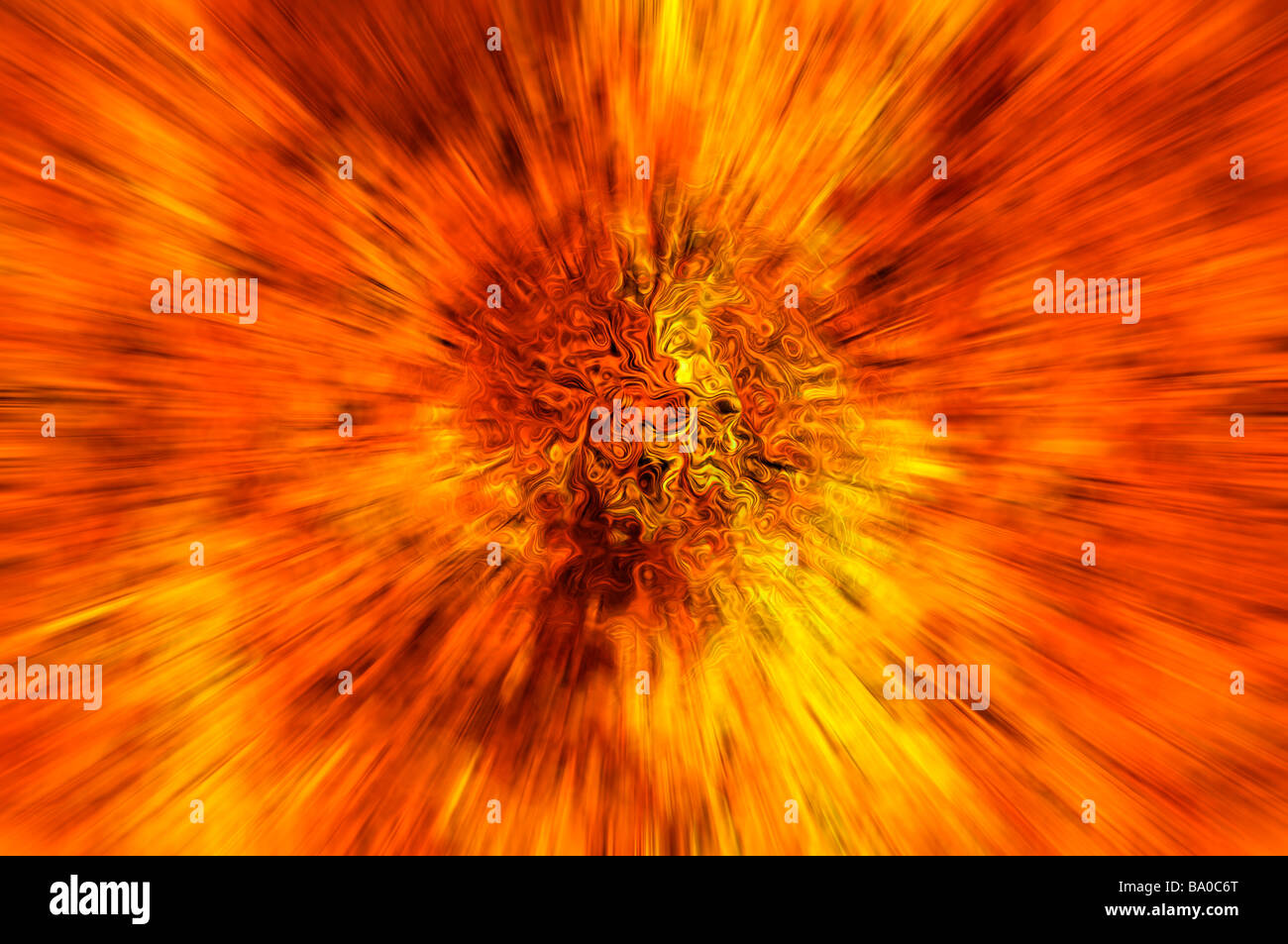 explosion- big bang Stock Photo
