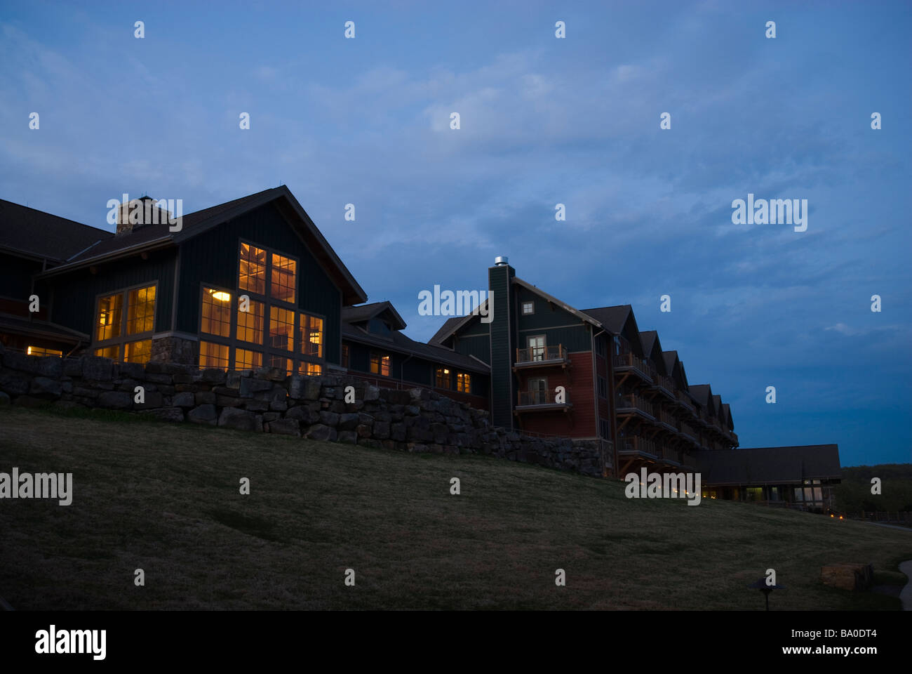 The Mount Magazine Lodge At Mount Magazine State Park In The Ozark