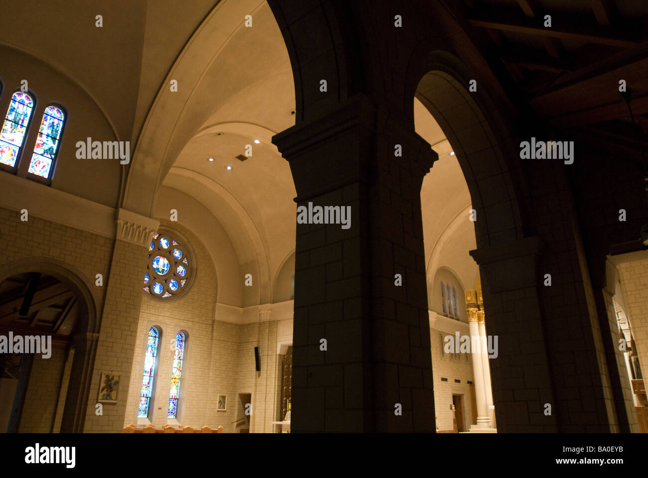 Subiaco Abbey and Acadamy in Subiaco, Arkansas Stock Photo Alamy