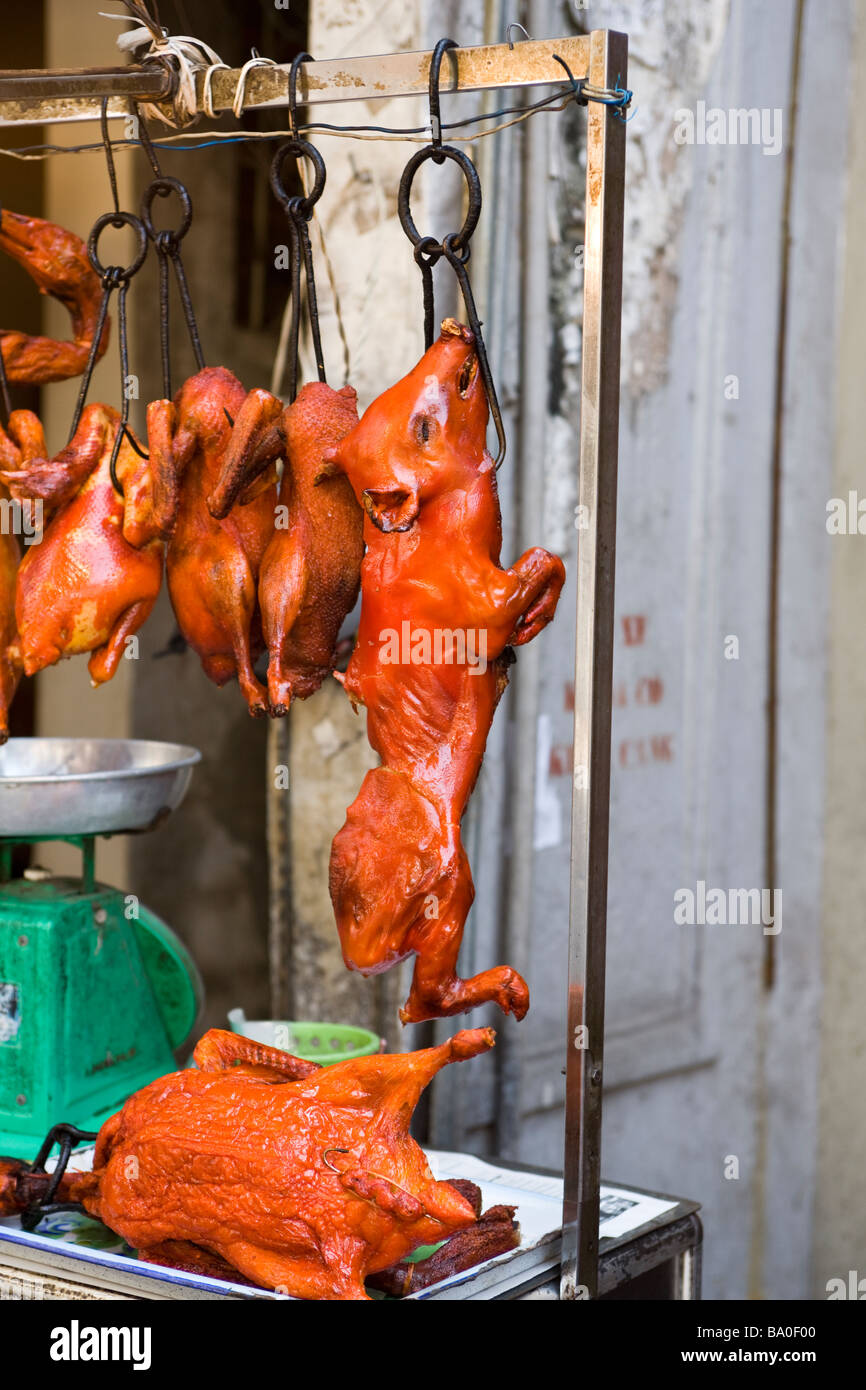 Butchers Shop Hanoi Vietnam Stock Photo Alamy