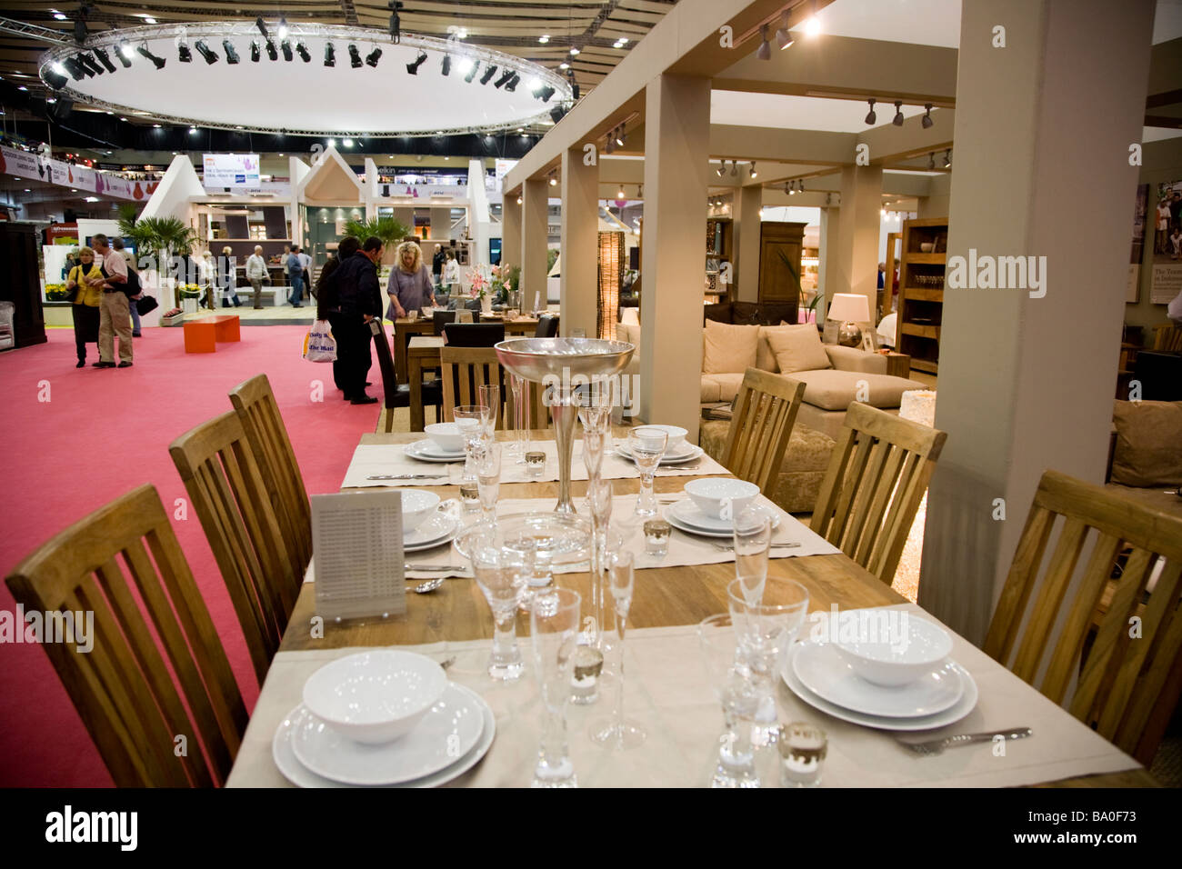 The Ideal Home Show Exhibition, Earls Court. London Stock Photo Alamy