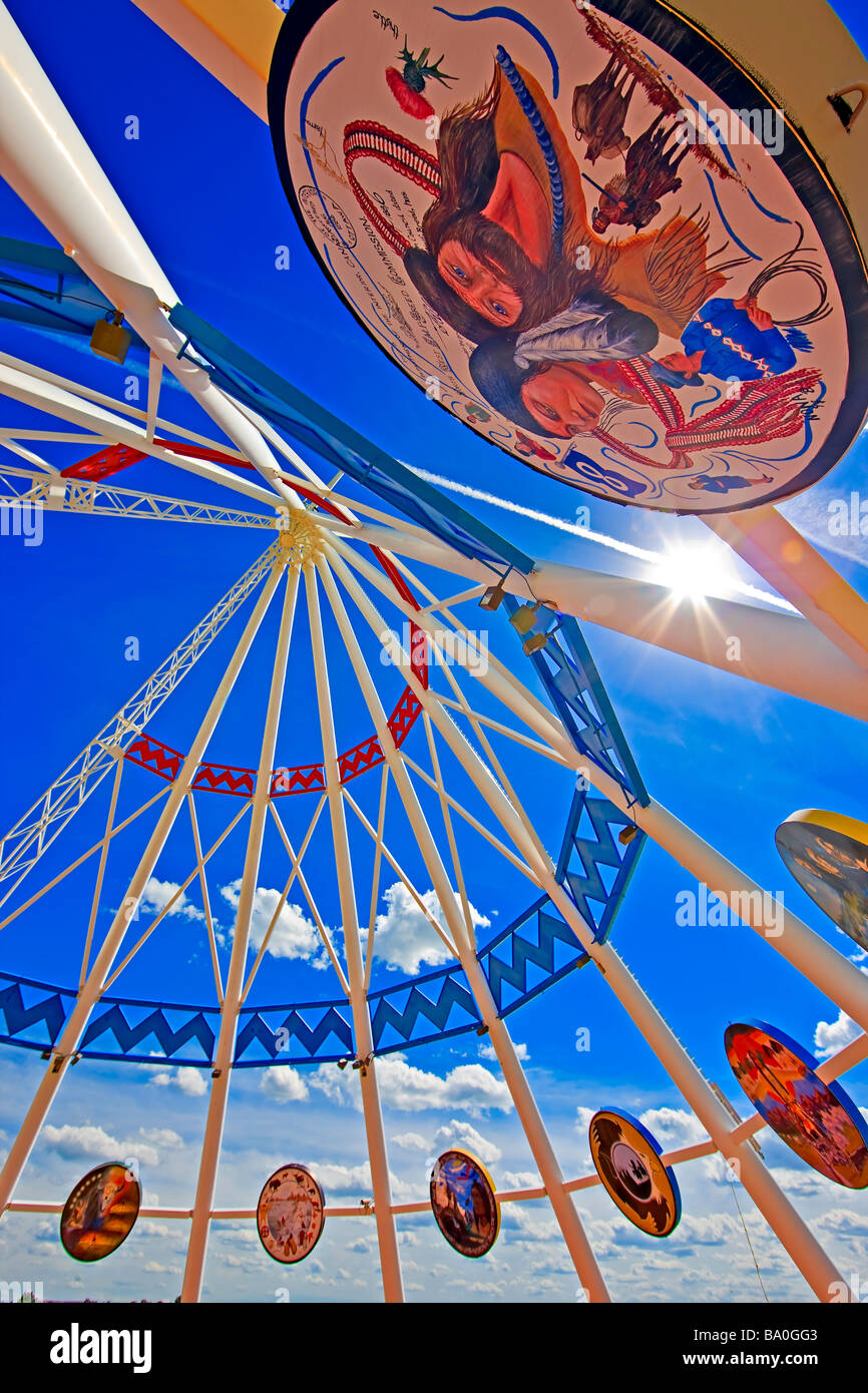 Saamis Teepee the world s largest teepee in the city of Medicine Hat
