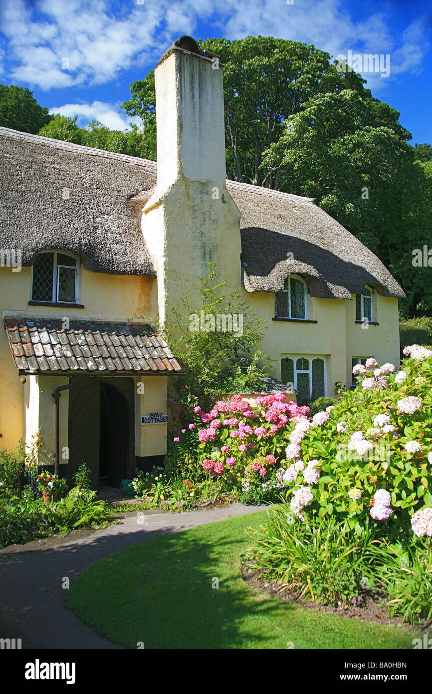 Bow Cottage a National Trust thatched cottage on the Holnicote estate