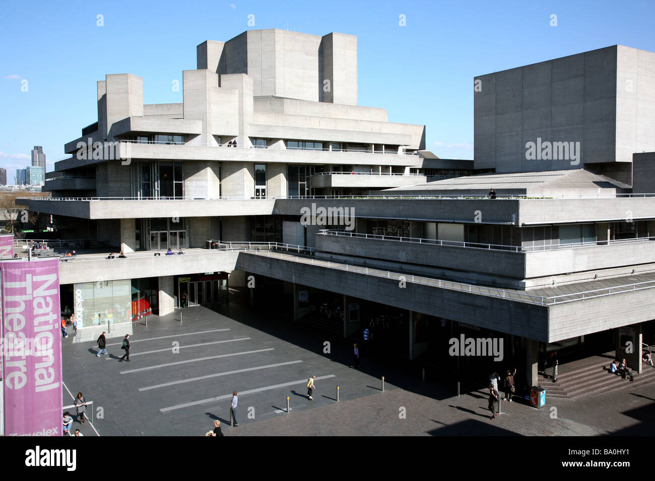 National theatre london exterior hires stock photography and images