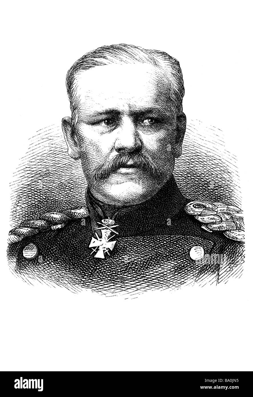 Hermann Konstantin von Gersdorff Stock Photo