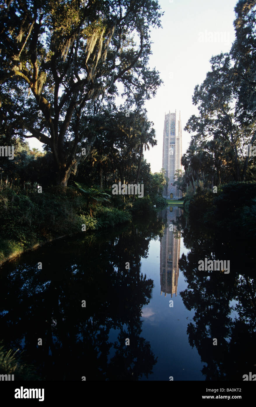 The Singing Tower At Bok Tower Gardens In Lake Wales Florida Stock