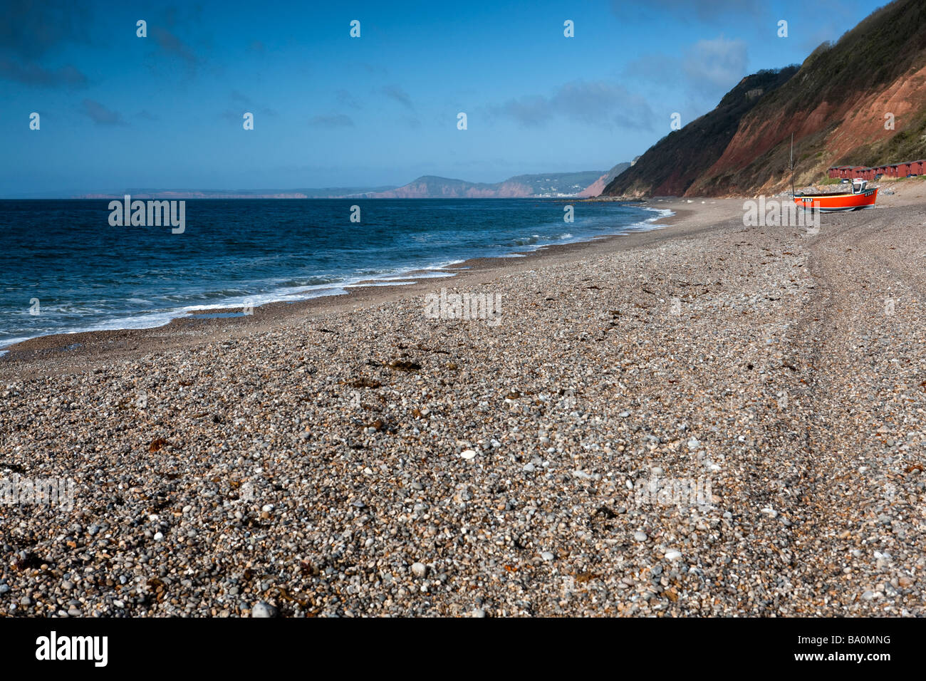 Branscombe beach. Devon. UK. Europe Stock Photo - Alamy