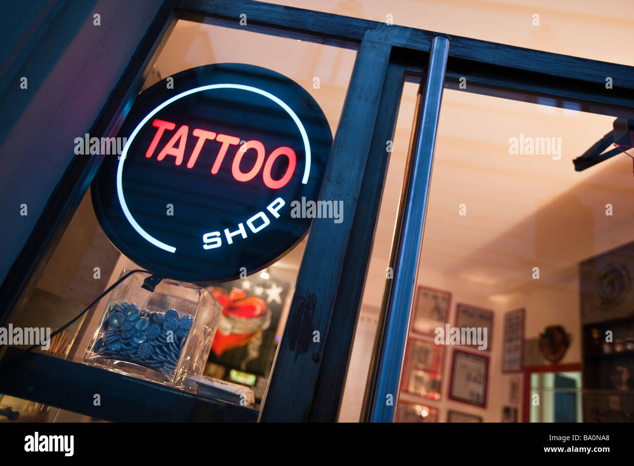 Tattoo Shop Direction Sign Chelmsford Essex England Stock Photo Picture  And Royalty Free Image Image 55203545