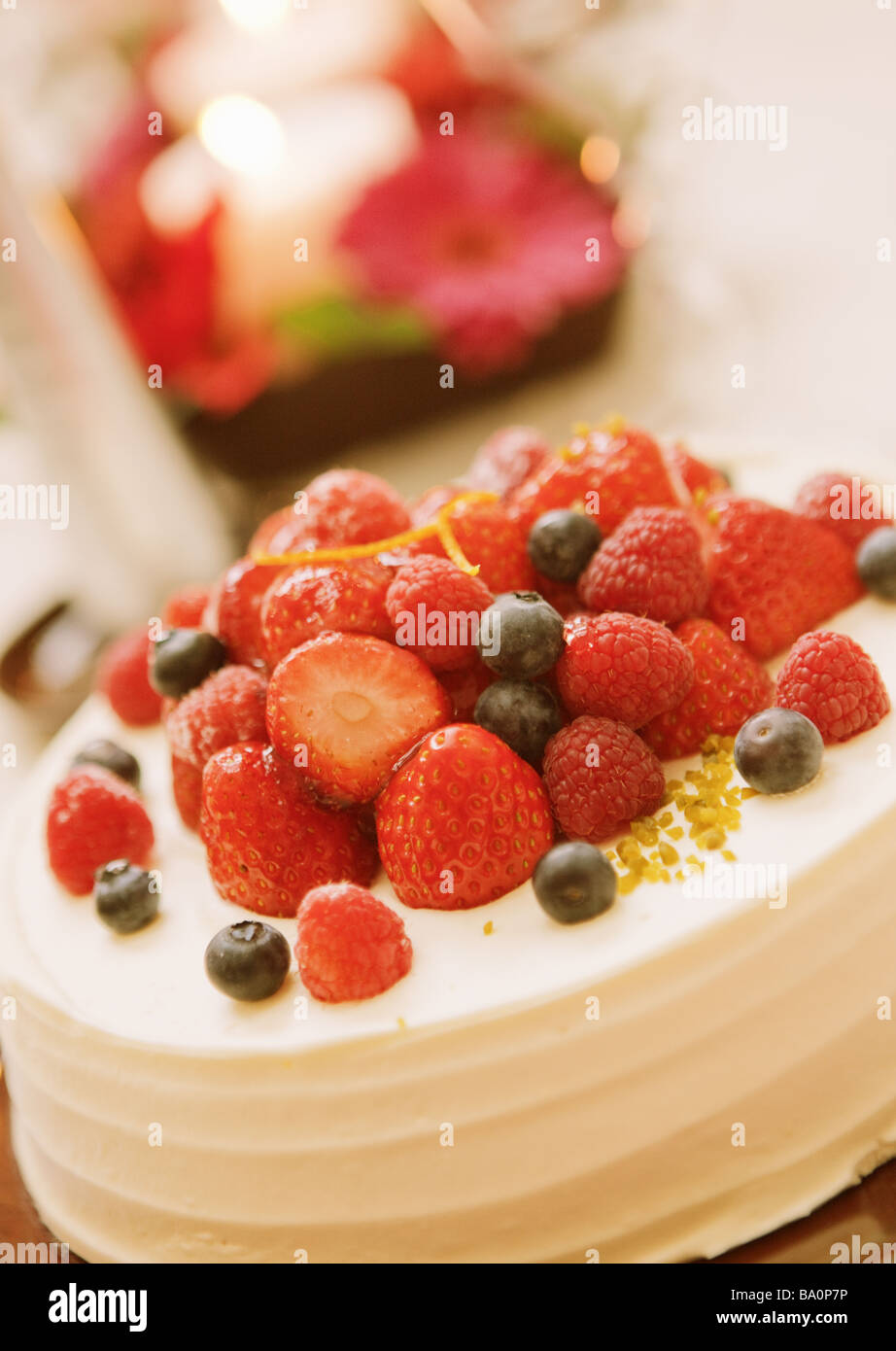 Berry Shortcake Stock Photo