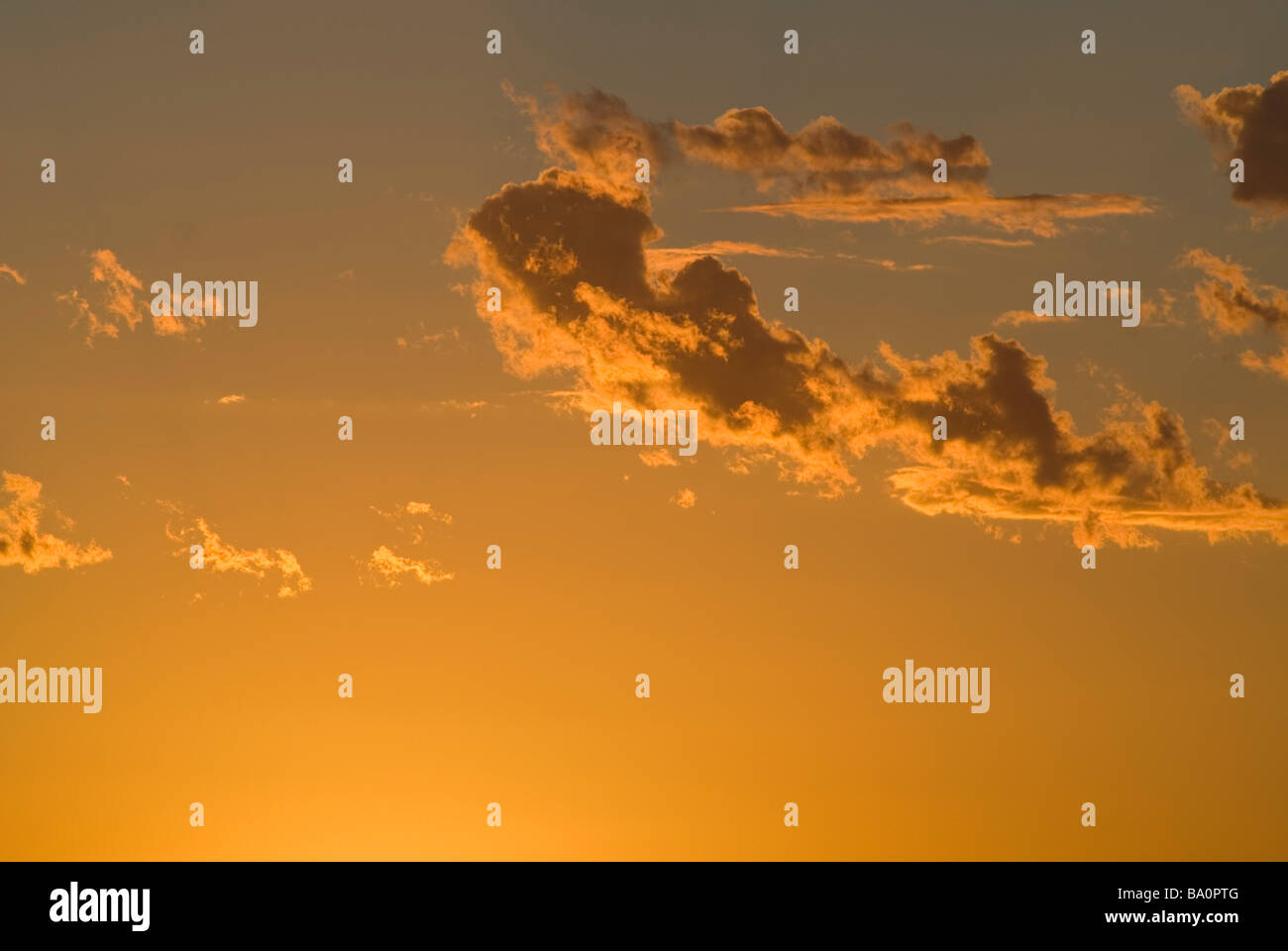 Altocumulus altostratus clouds sunset hi-res stock photography and ...