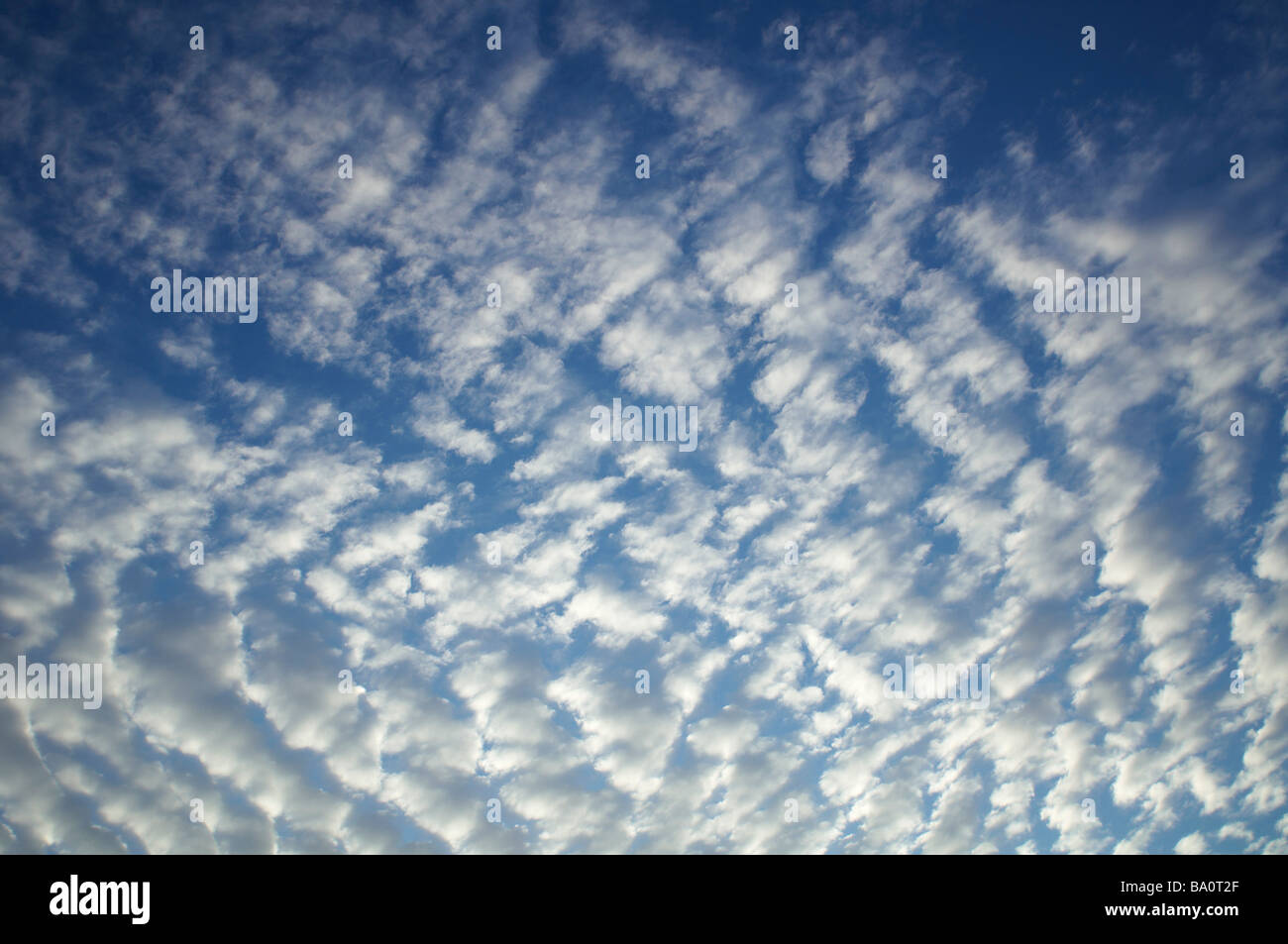 Cloud patterns Stock Photo