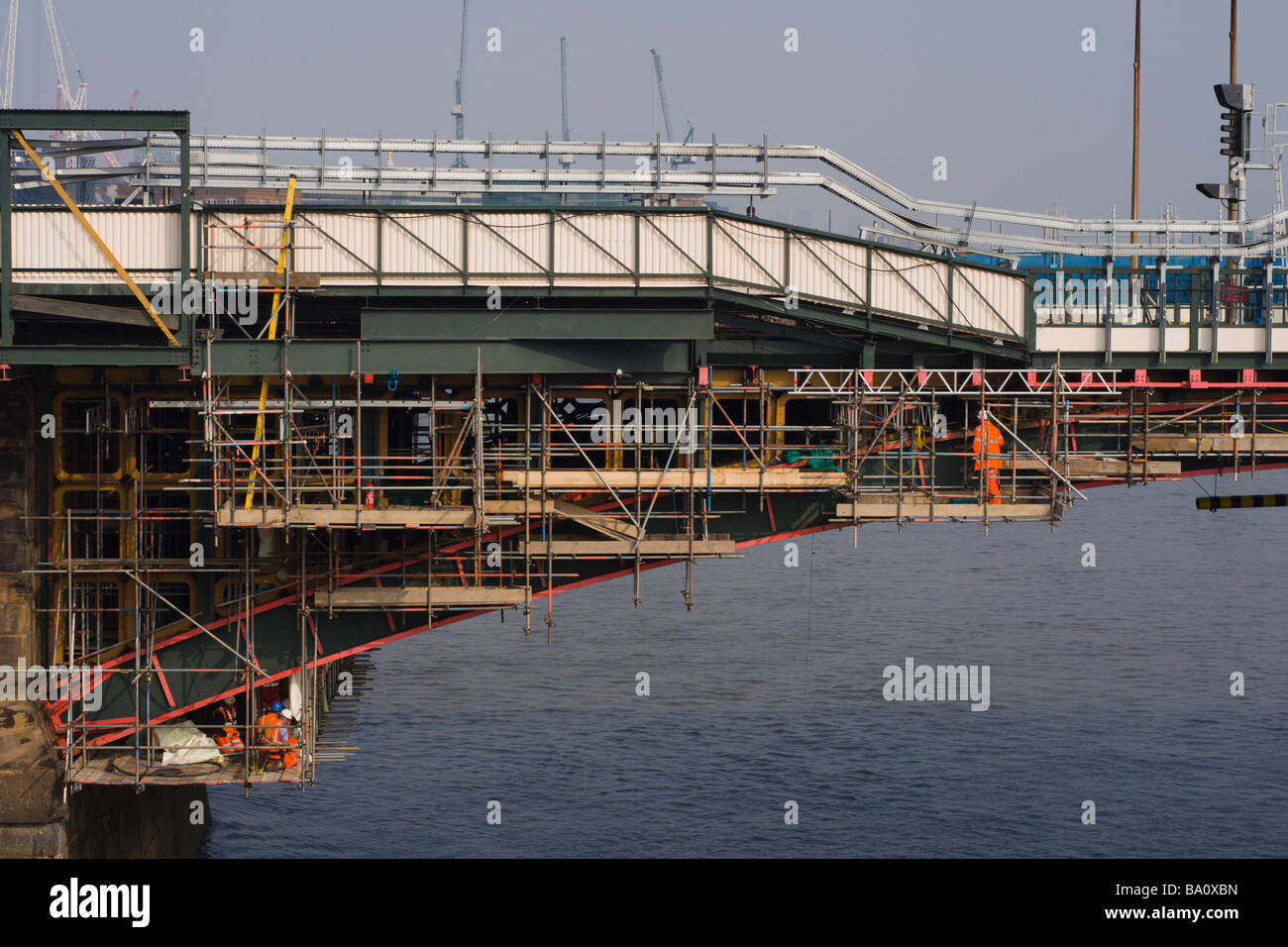 Bridge construction work hi-res stock photography and images - Alamy