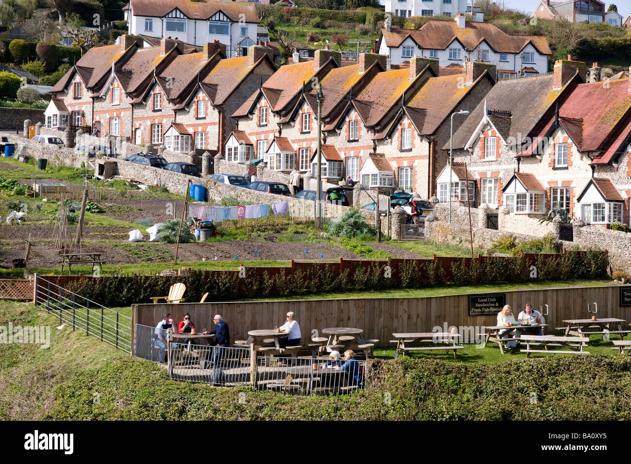 Seaside beer garden hi-res stock photography and images - Alamy