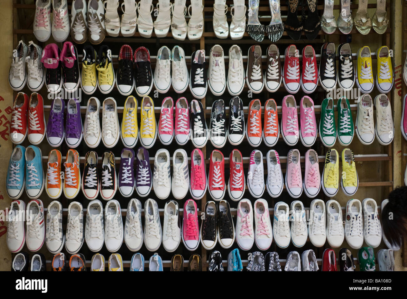 Shoe Shop Hanoi Vietnam Stock Photo - Alamy