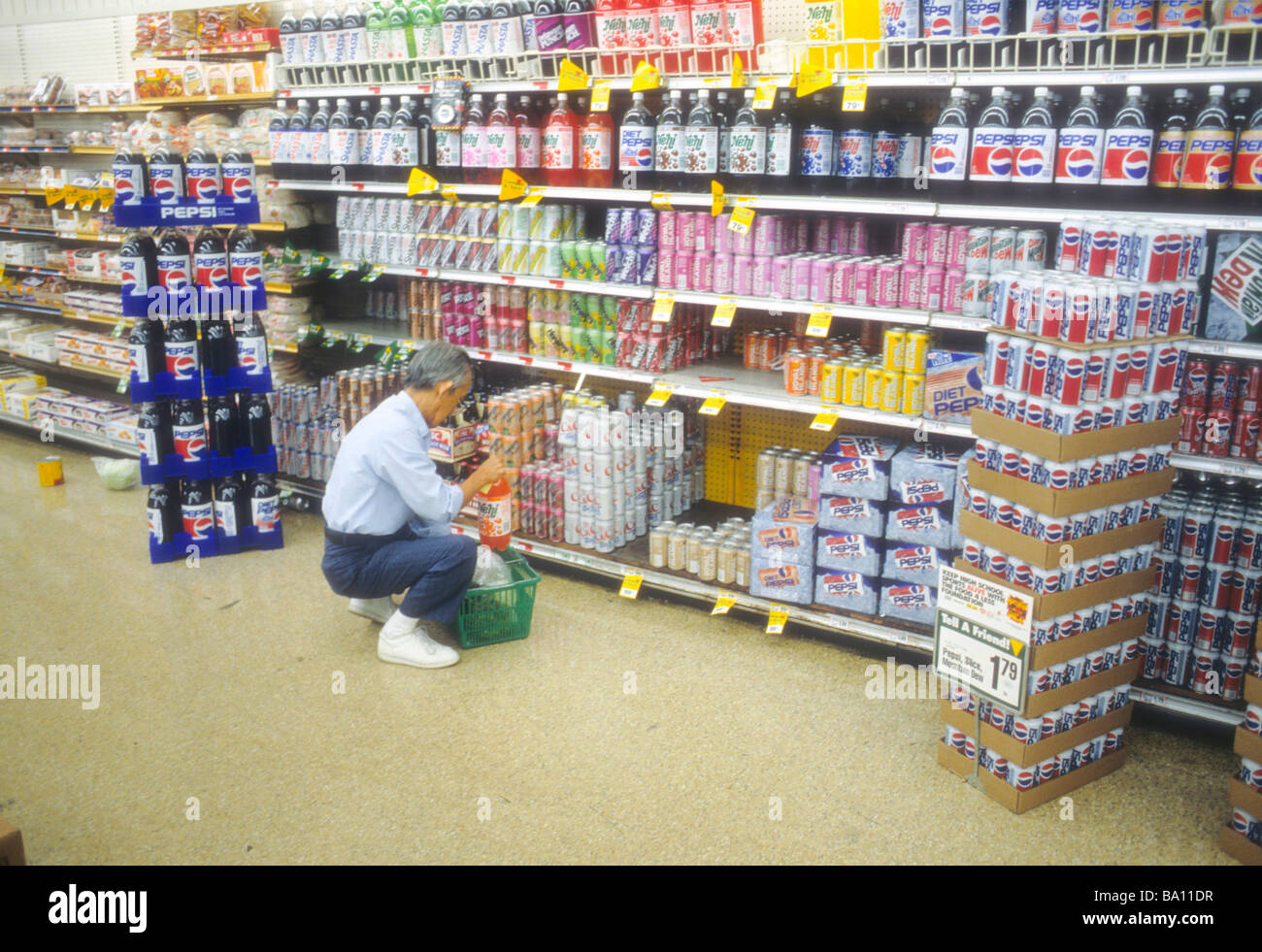 Stock display merchandise sell sale store market grocery food shelf