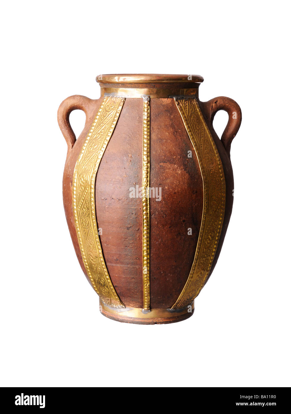 Moroccan decorative Clay pot Stock Photo