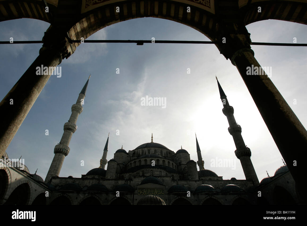 Sultanahmet Camii or the Sultan Ahmed Mosque, known as the Blue Mosque ...