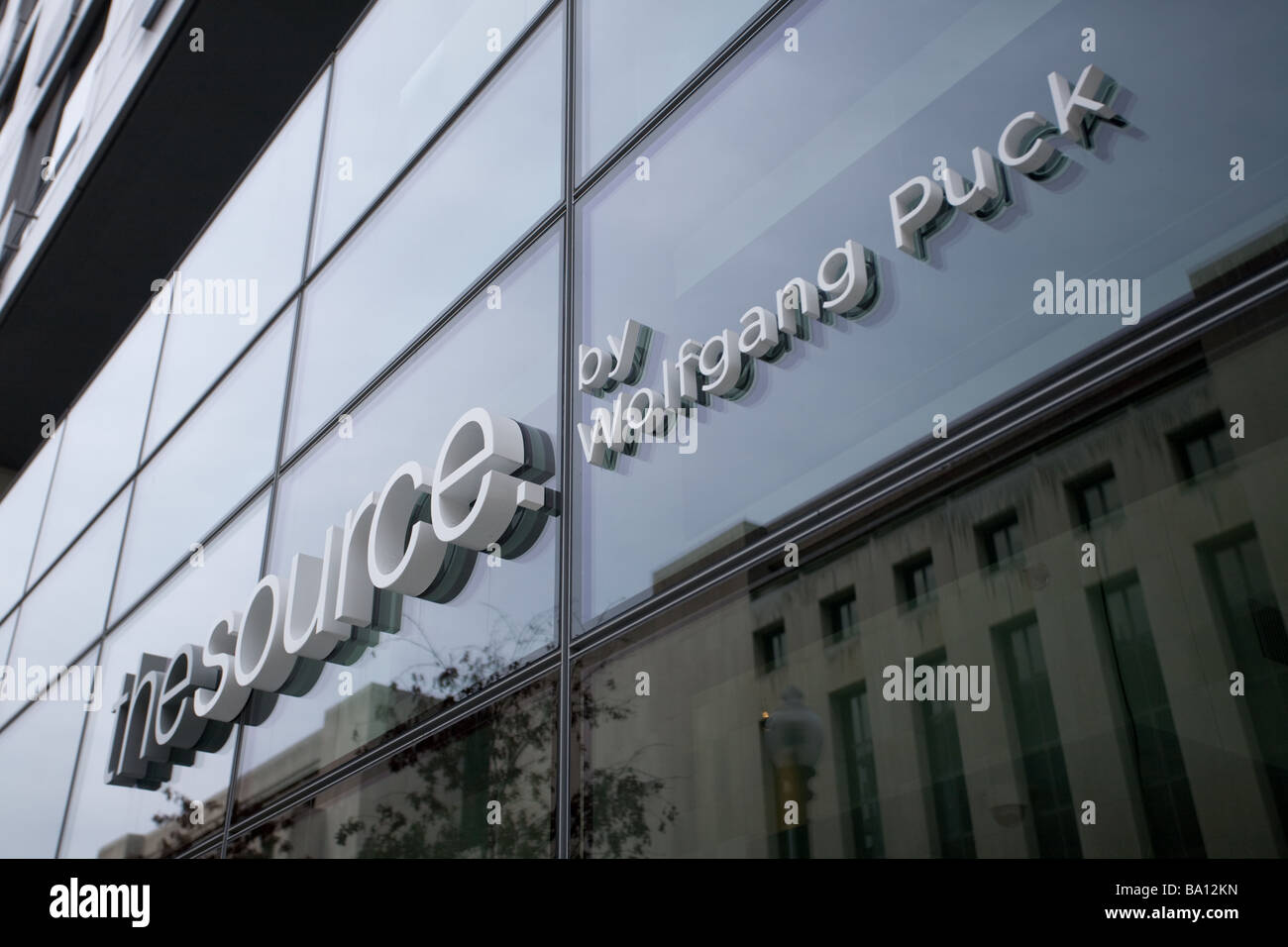 Wolfgang Puck restaurant Resource Washington DC Stock Photo