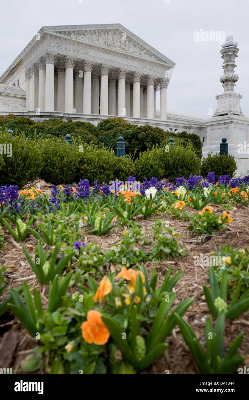 United States Supreme Court Washington DC Stock Photo